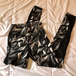 Tribal Print Workout leggings